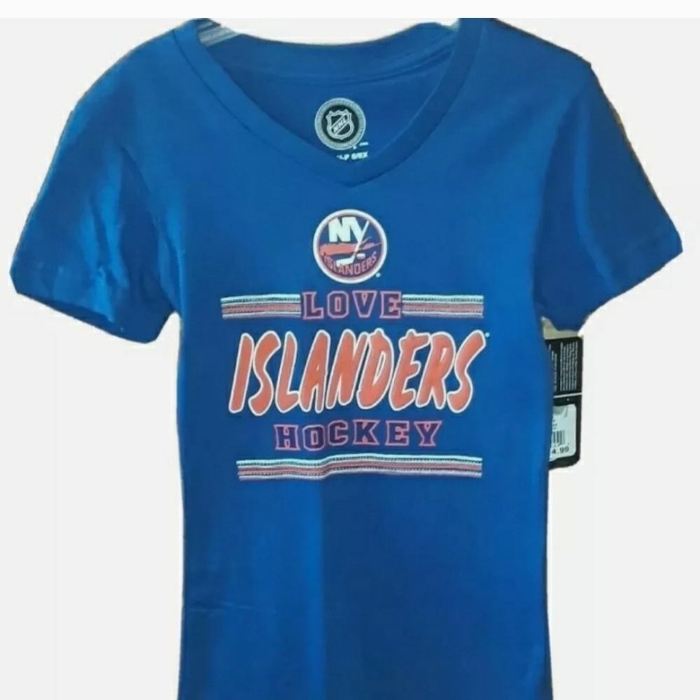 NHL Islanders Kids Blue Hockey Tee